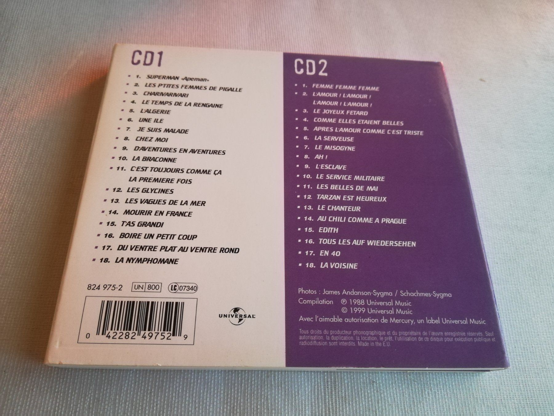 CDs: SERGE LAMA - 2 CD COLLECTION – Gebraucht aus Bern von Vinylsound.ch 1