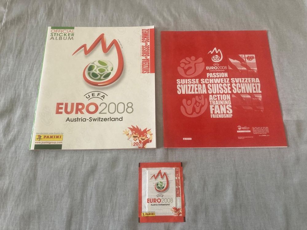 RARE PANINI FOOT Uefa Euro 2008 Austria & Switzerland
