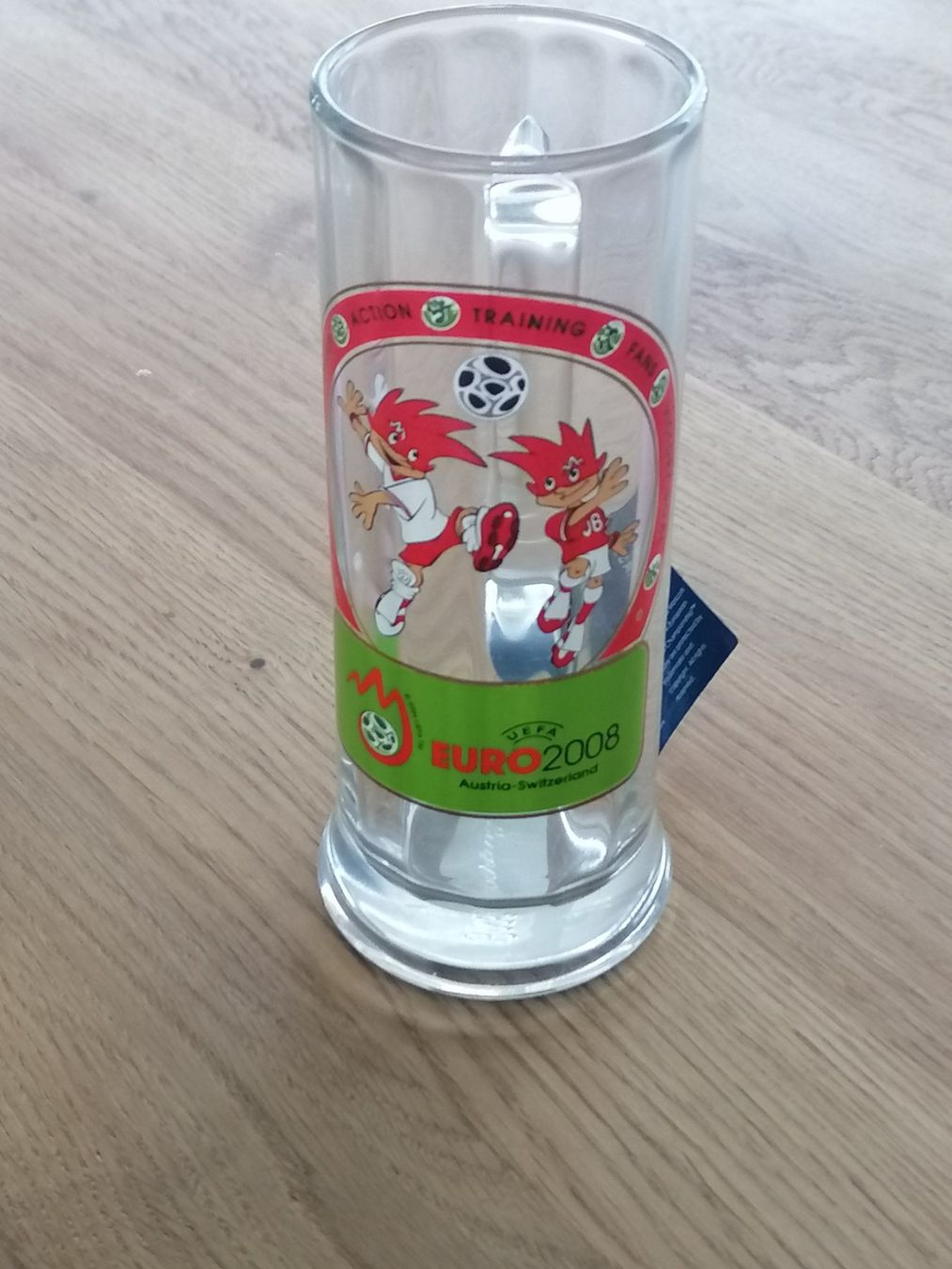 Gläser: Bier Glas UEFA EURO 2008 - NEU – Neu (gemäss Beschreibung) aus Basel von vintagecollector
