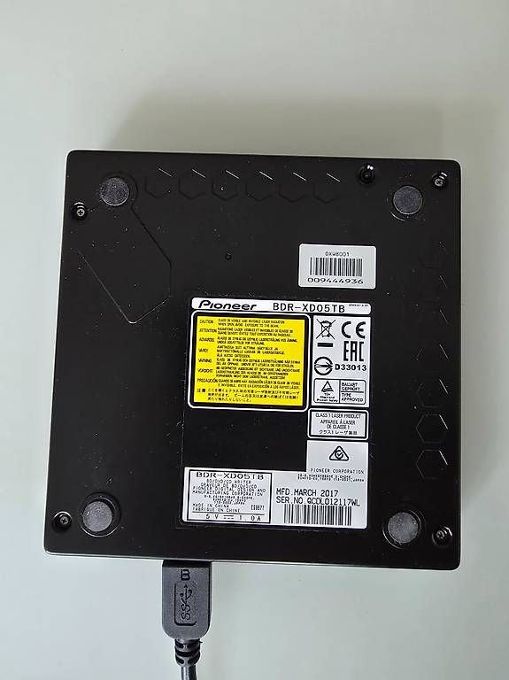 Pioneer Lettore multimediale & Streamer: BluRay Brenner Pioneer BDR-XD05TB – Usato da Thun venduto da Umd 1