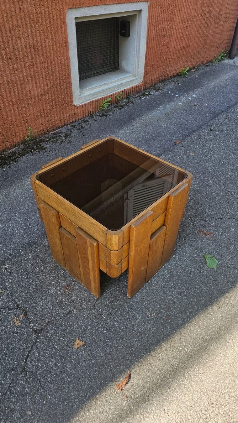 Tables: Table basse vintage design Gianfranco Frattini – D'occasion à Yverdon-les-Bains par roc_gnl5 7
