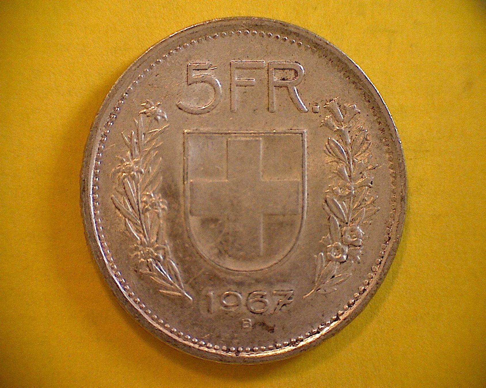 Toutes les monnaies: 5 Fr. 1967 – D'occasion à Buchs AG par Ged8