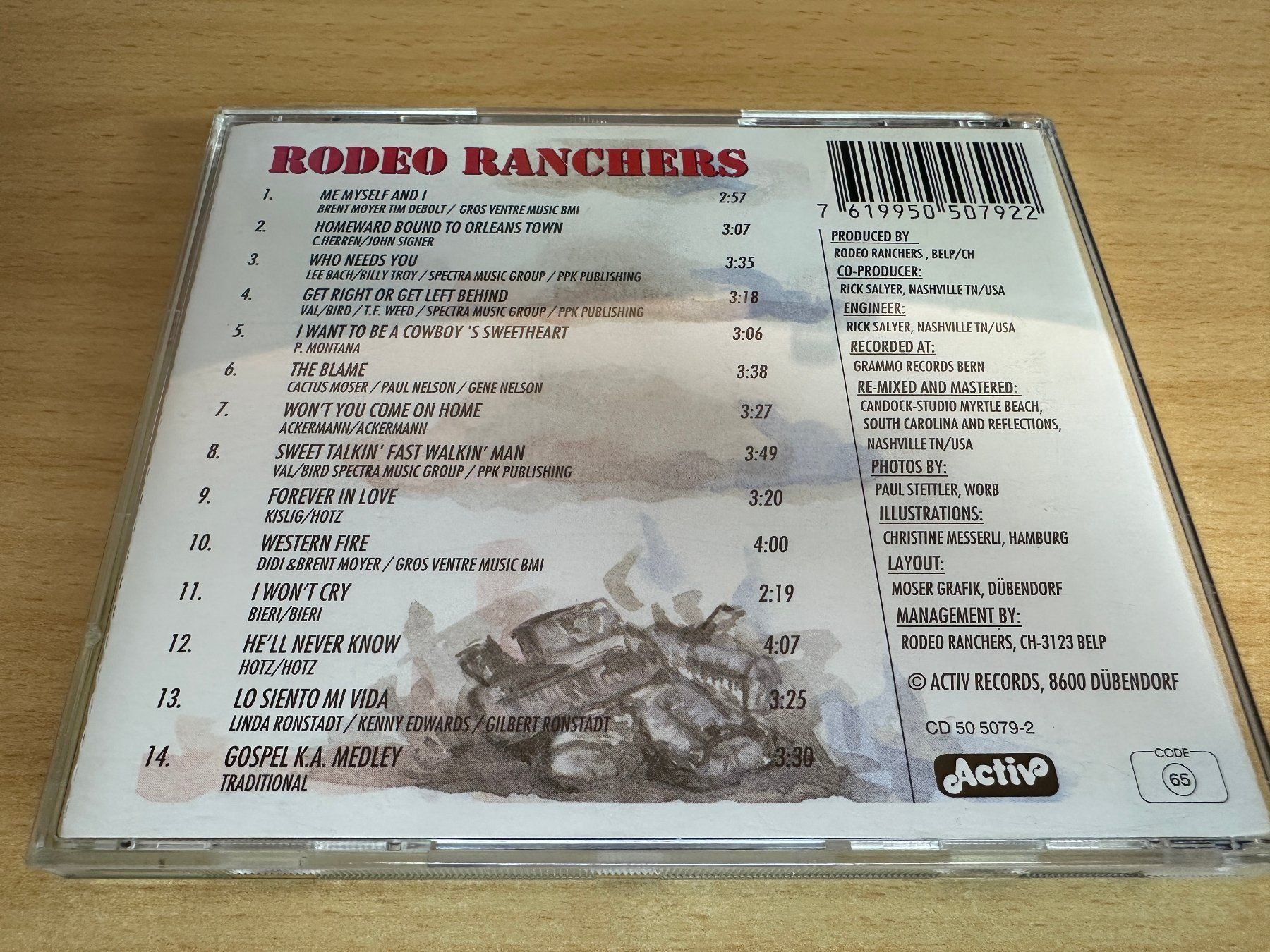 CD: Rodeo Ranchers - Western Fire – Usato da Rikon im Tösstal venduto da Alpenmutz 1