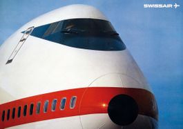 Swissair Plakat