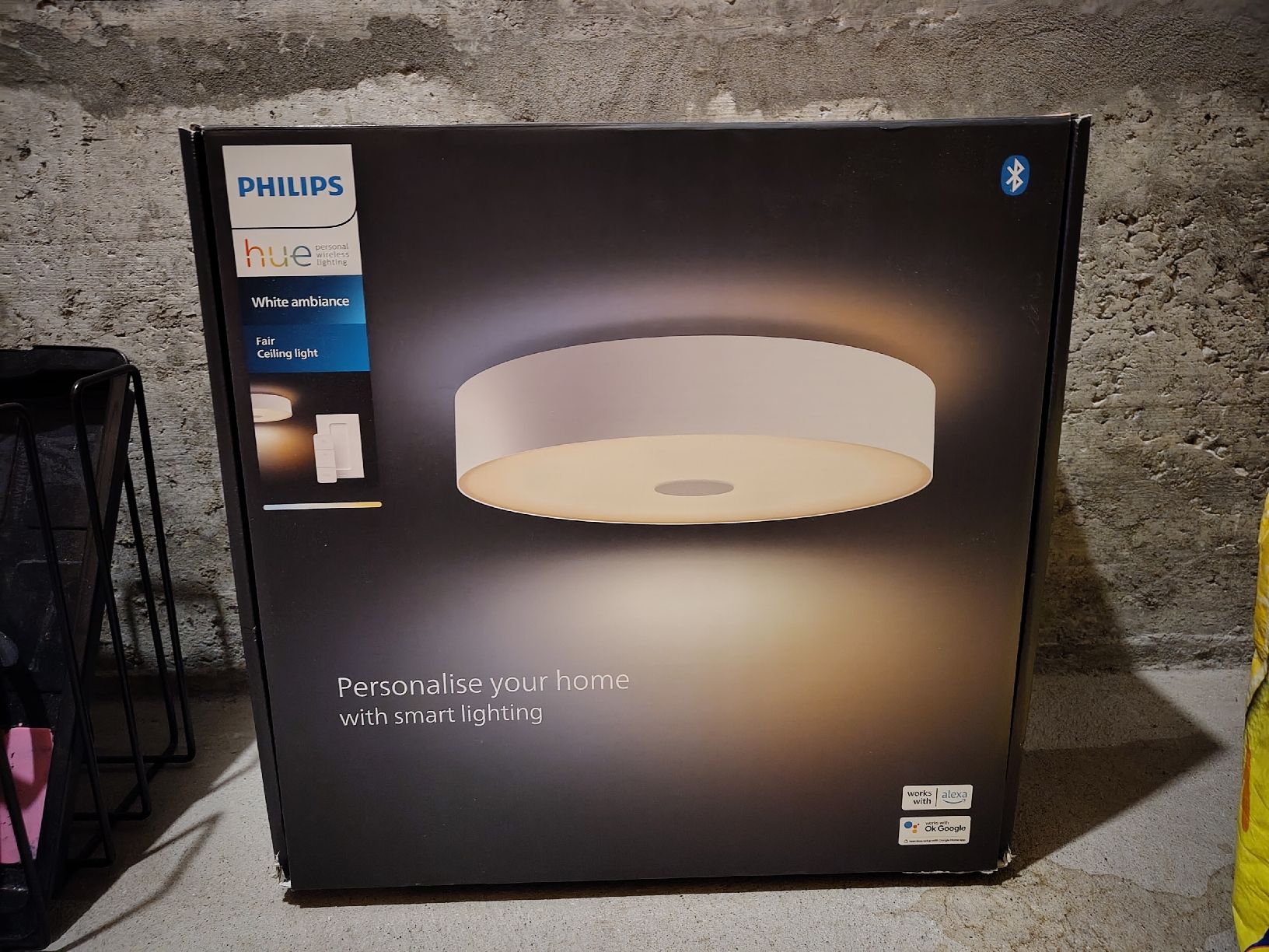 Philips Lustres & lampes de plafonds: Philips Hue Fair Basis BT Smart Deckenlampe – Neuf (Voir description) à Biel/Bienne par Zaiba