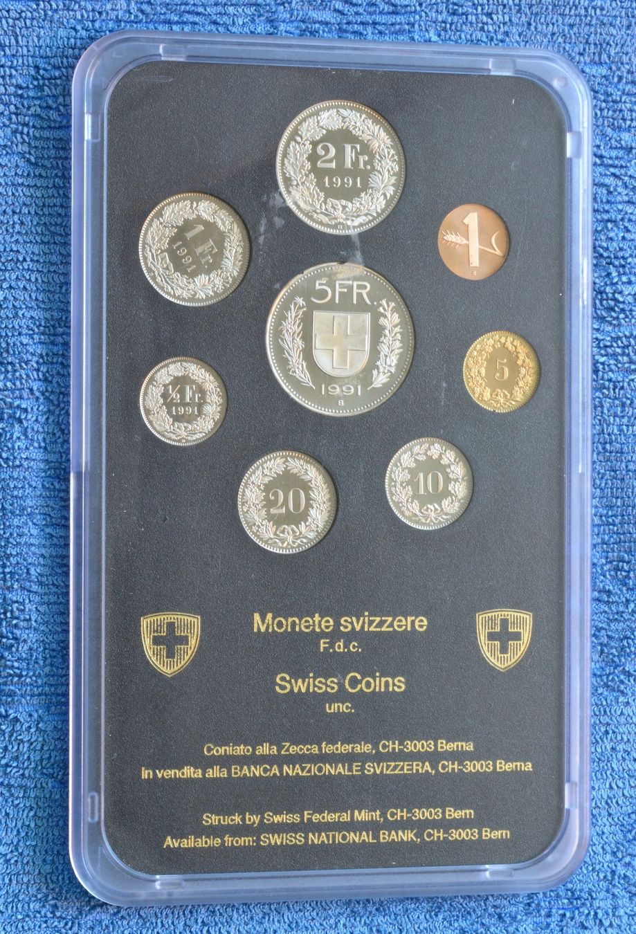 Tutti le monete: Münzsatz 1991 Stgl. – Usato da Oberglatt ZH venduto da dil_85sh 2