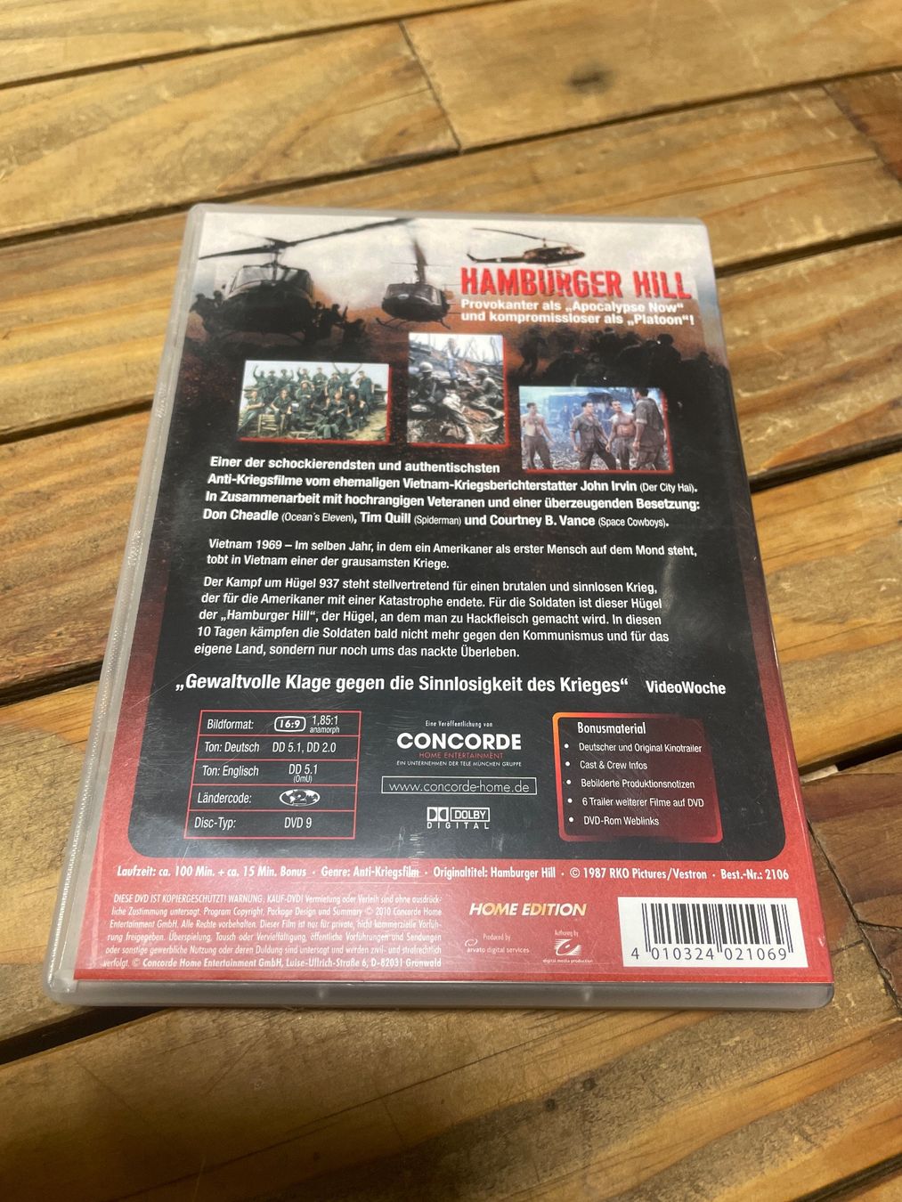 Alle DVDs: DVD hamburger Hill (allemand) – Gebraucht aus moudon von faucheur2 1