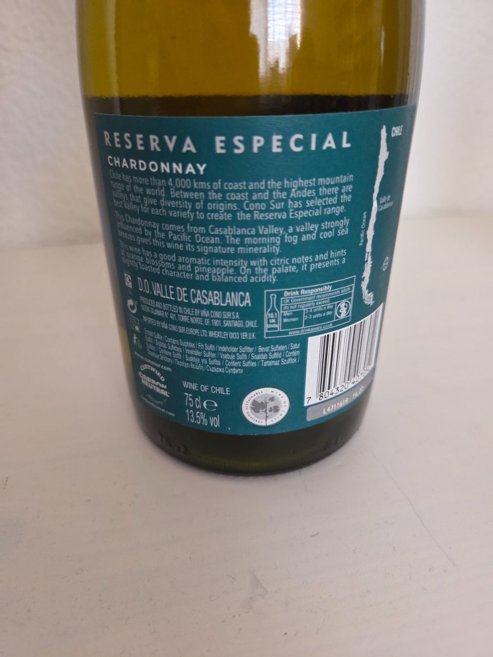 Vino: Cone Sur Reserva Especial Chardonnay, 2018 – Nuovo (secondo la descrizione) da Oftringen venduto da Black_Nymeria 1