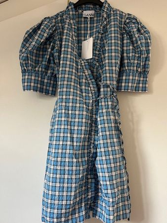 Robe à carreaux Ganni