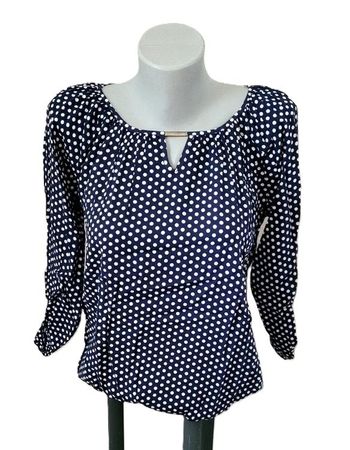 NEU Blusen Shirt Gr. XS Polka Dots