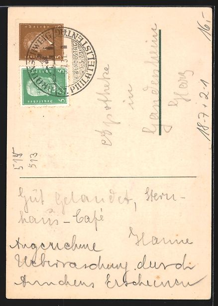Cancelleria postale: Braunschweig, 8. Bundestag / 37. Philate – Usato da Berlin venduto da bartko-reher 1