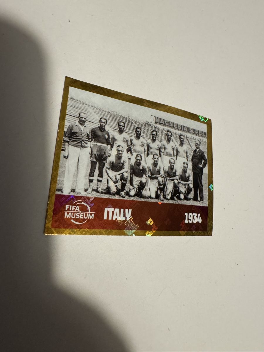Panini Carte collezionabili: Italy 1934 Panini FWC 9 – Nuovo e nell'imballaggio originale da Lausanne venduto da jano2904