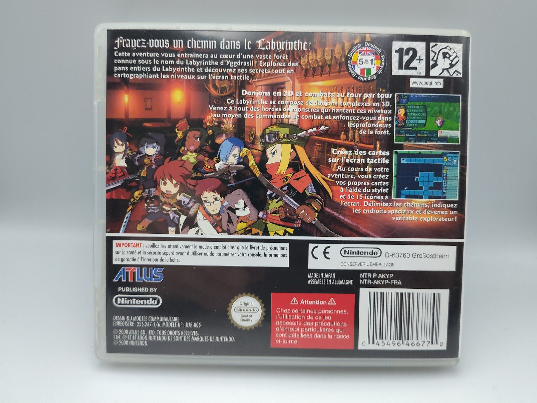 Nintendo Giochi: Etrian Odyssey (Nintendo DS) CiB – Usato da Kloten venduto da SuperRetroPixels 3