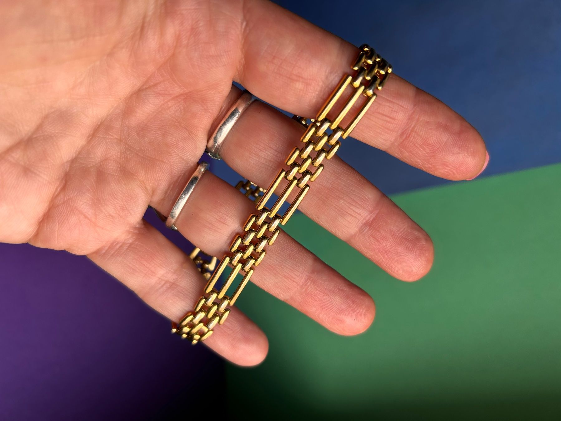 Armbänder & -reifen: Armband vergoldet (21cm) – Gebraucht aus Laufen von Bellebellezza 3