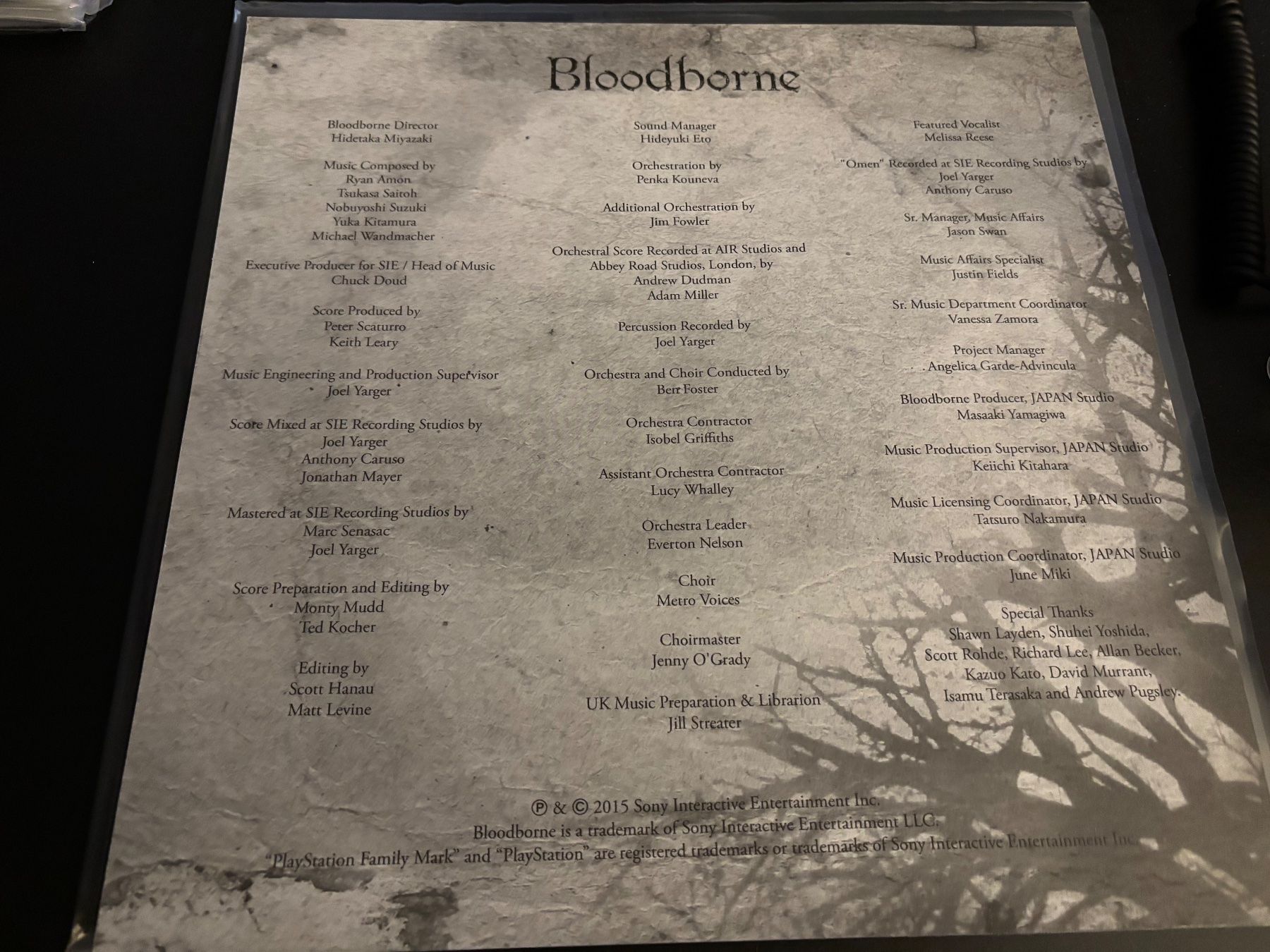 Dischi in vinile: Bloodborne Original Soundtrack Vinyl 2LP – Nuovo (secondo la descrizione) da Pfäffikon ZH venduto da bangboombang 4