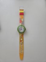 Bunte Swatch Uhr Scuba 200, Batterie leer, gebraucht
