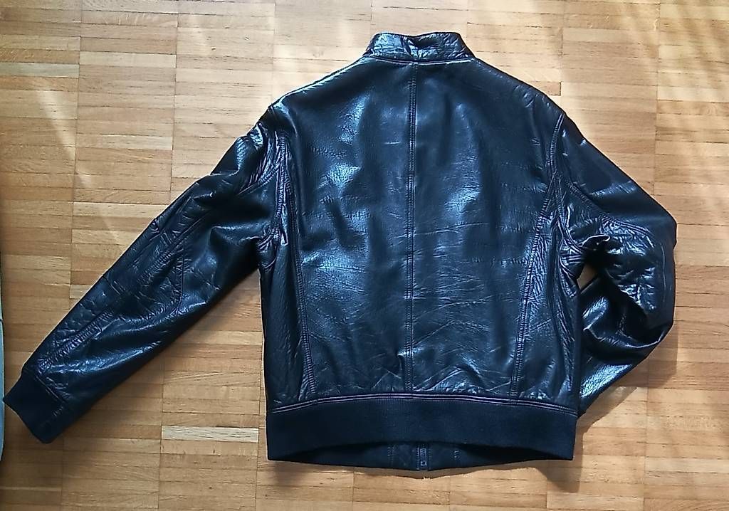 Giacche: Lederjacke Schwarz ... – Usato da Roggwil TG venduto da sunbug 1