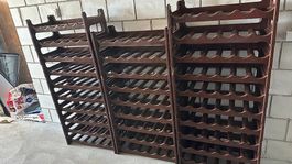 Weinregal frei stapelbar mit 29 Elementen
