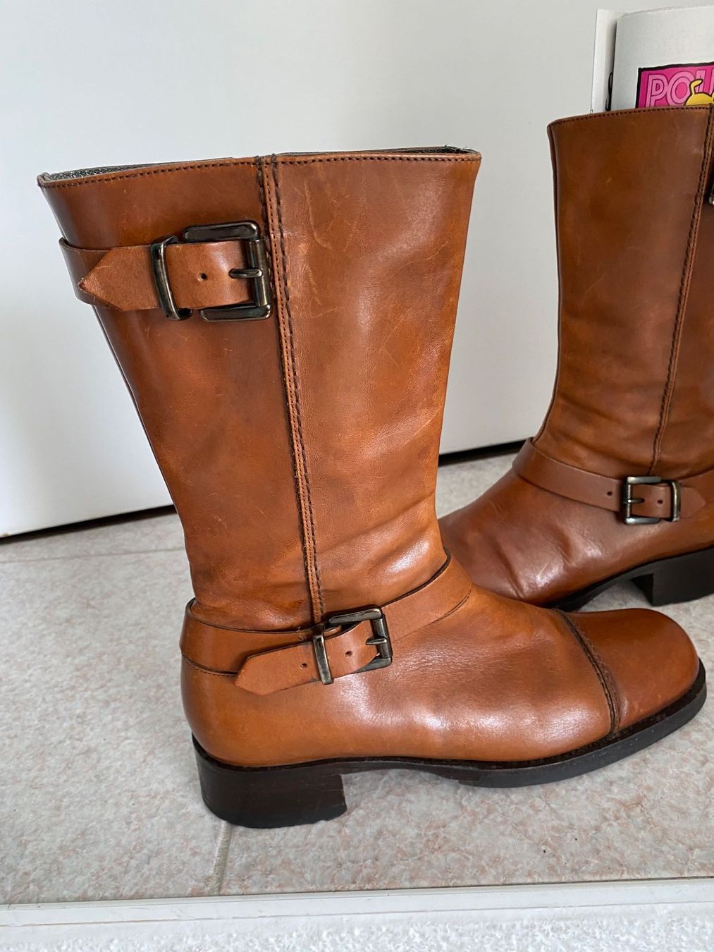 Vic Matié Scarpe da donna: VIC MATIÉ Y2K Leder Stiefel Boots – Usato da Besazio venduto da lionheart63