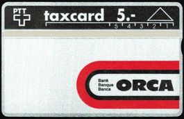 Taxcard 202L_21191 Orca Bank ungebraucht