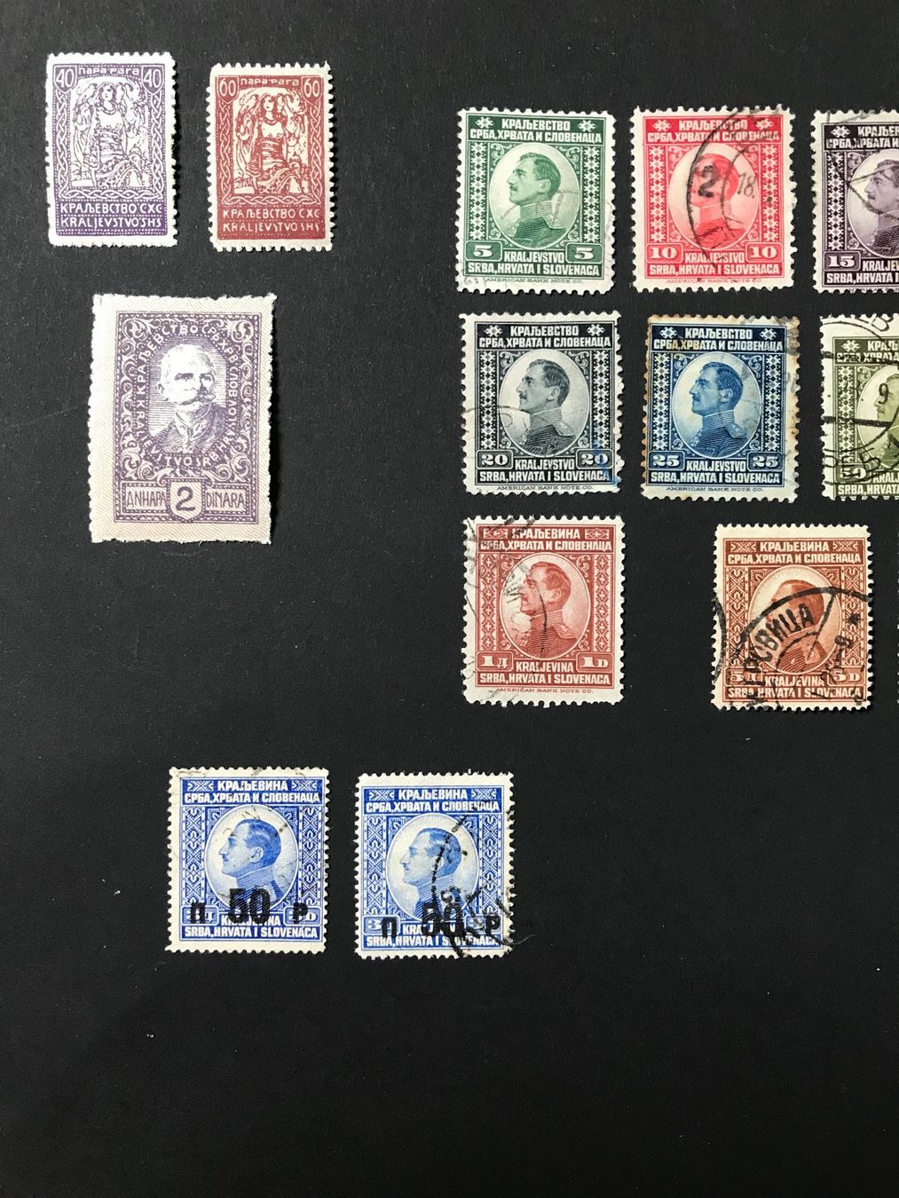 Tous les timbres: Kleinlot Slovenien ab 1920. Mit Abarten – D'occasion à stäfa par brandy66 1