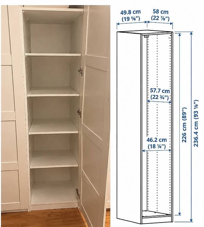 Ikea Armadi: Kleiderschrank gratis abzugeben – Usato da Burgdorf venduto da Eliizz
