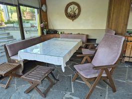 Eckbank kpl. Sitzgruppe mit Stühlen