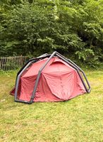 Heimplanet - BACKDOOR Zelt; 4-SEASON - BLACK/RED - neuwertig