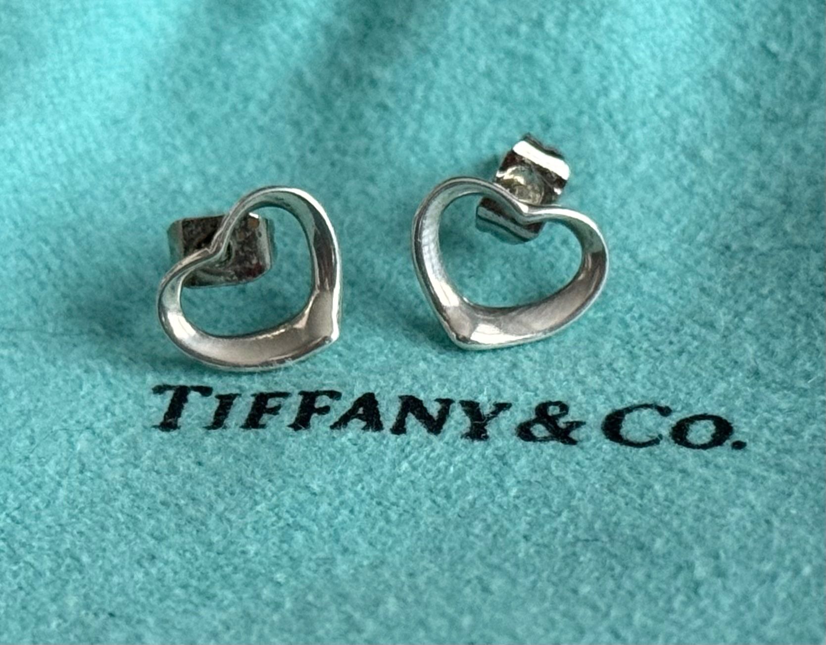 Tiffany & Co. Orecchini pendenti & Orecchini a lobo: Orecchini Tiffany & Co. Elsa Peretti Open Heart – Usato da Breganzona venduto da mas_tv72 2