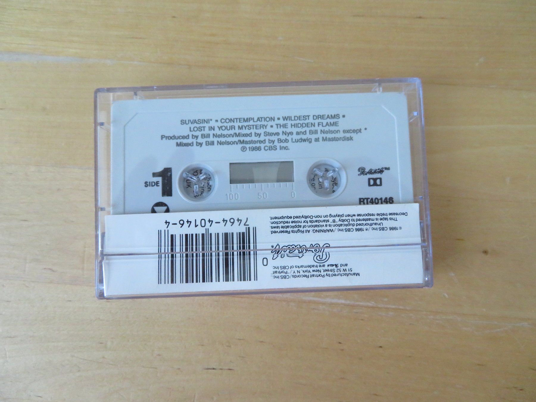 Cassettes audio: BILL NELSON "On a blue Wing" – D'occasion à zürich par Goldimmund 2