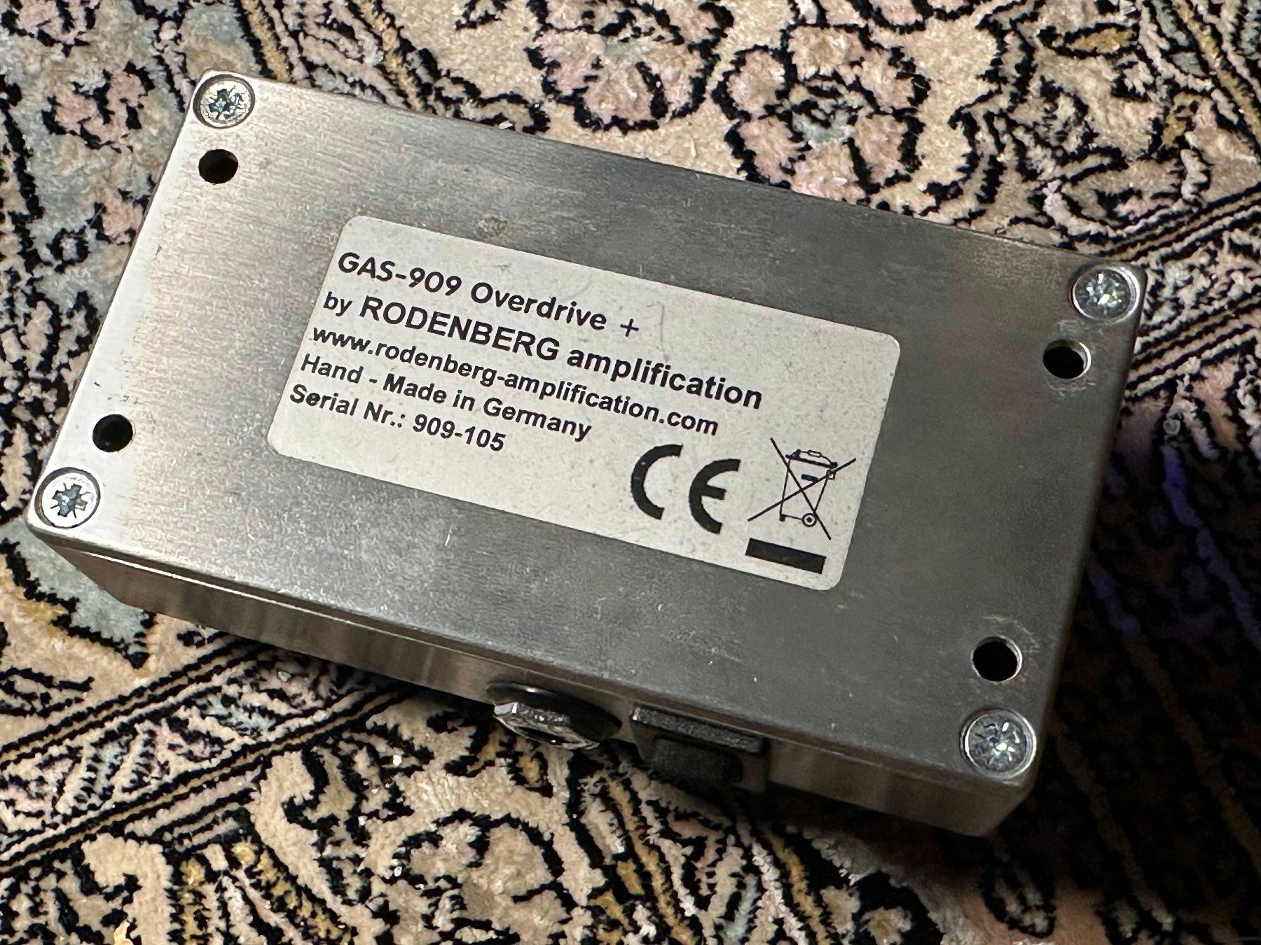 Strumenti musicali: Rodenberg GAS 909 – Usato da Choulex venduto da GrutliTech 2