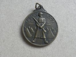 Medaille Schweiz Militär Mobilisation Noel Weihnacht 1942