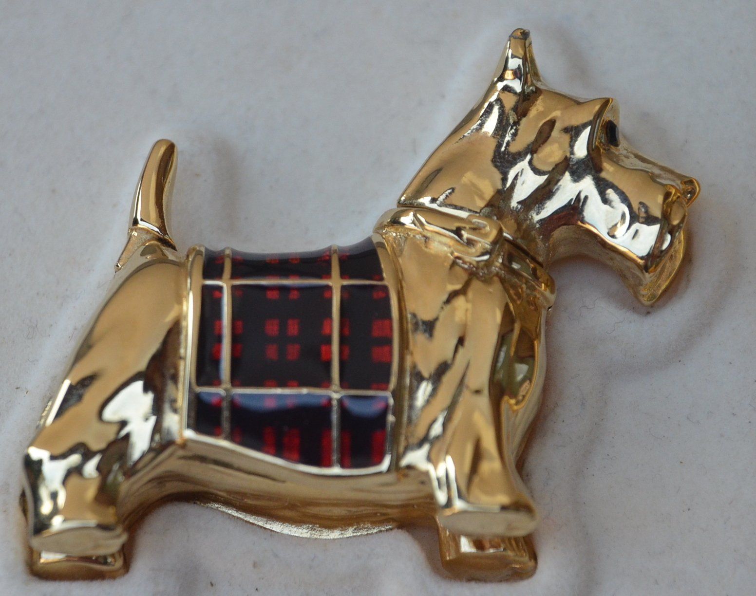 Estée Lauder Flaconi: Estée Lauder Knowing Scottie Dog Solid Perfume 1992 – Usato da Collonges venduto da arashee 1