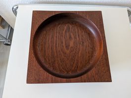 Teakholz Schale Platte oder Vide Poche