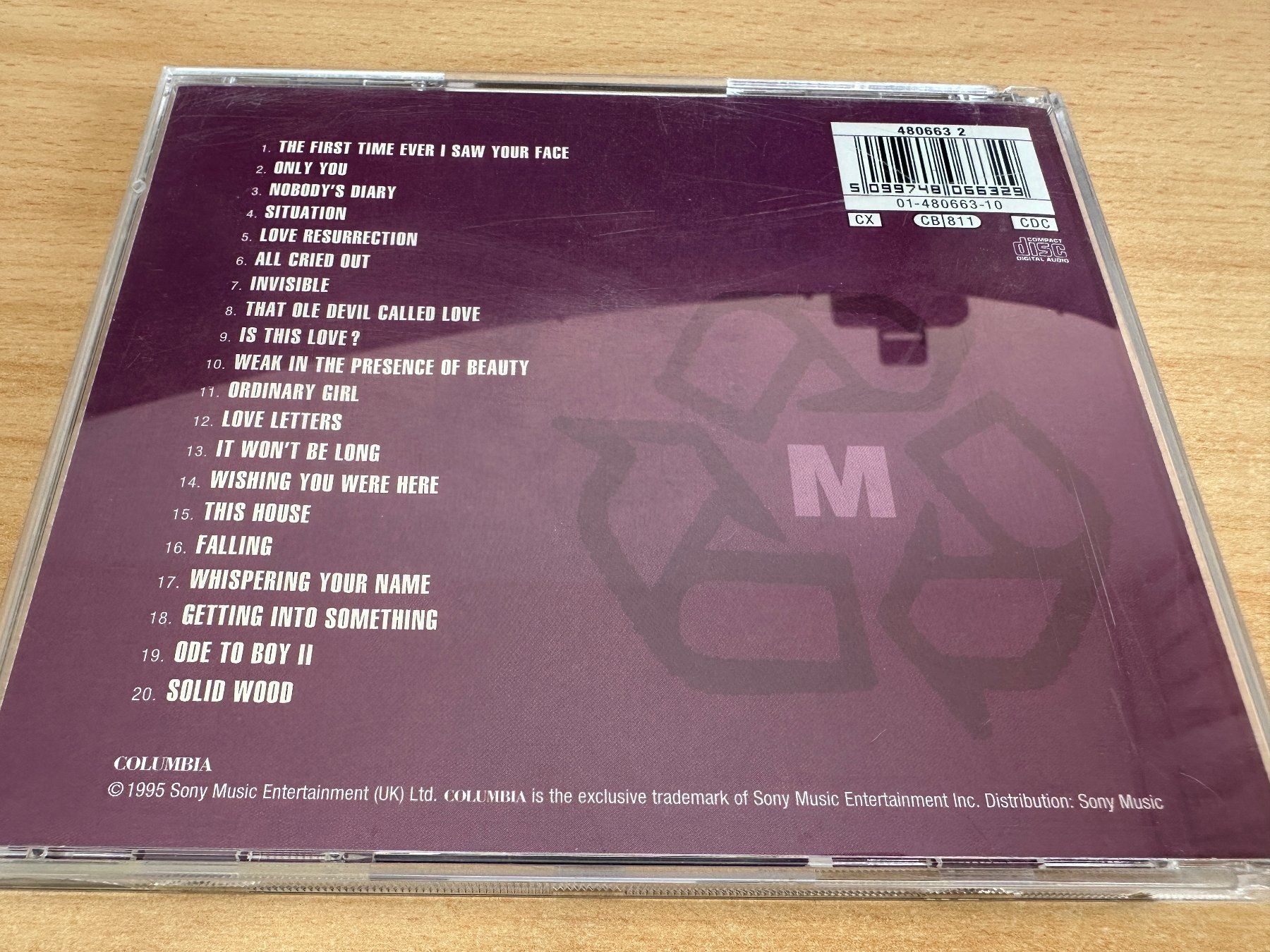 CD: Alison Moyet – Singles – Usato da Rikon im Tösstal venduto da Alpenmutz 1