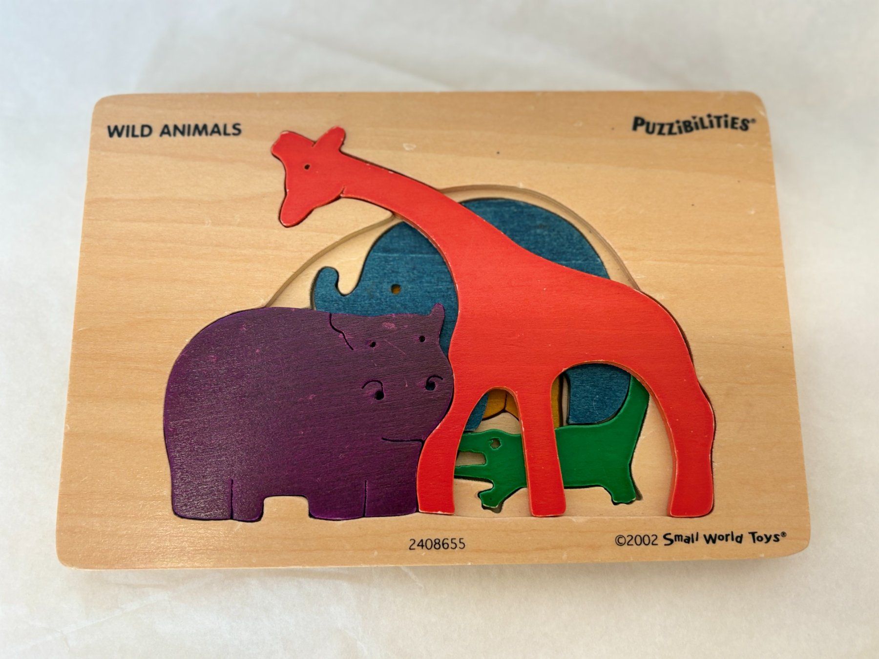 Puzzles: Puzzle Wild Animals – Gebraucht aus Zürich von Drahtzug