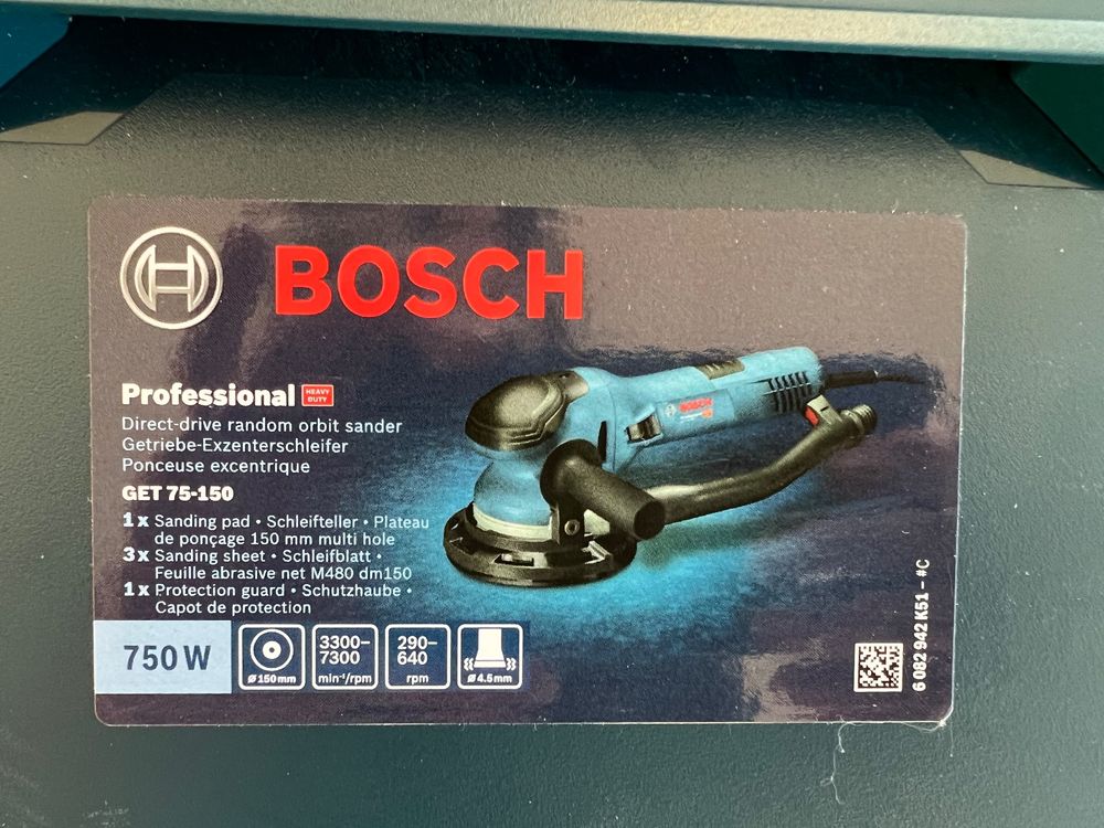 Ponceuse excentrique Bosch GET 75-150