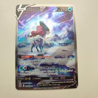 Pokemon Suicune V Crown Zenith Alt Art GG38