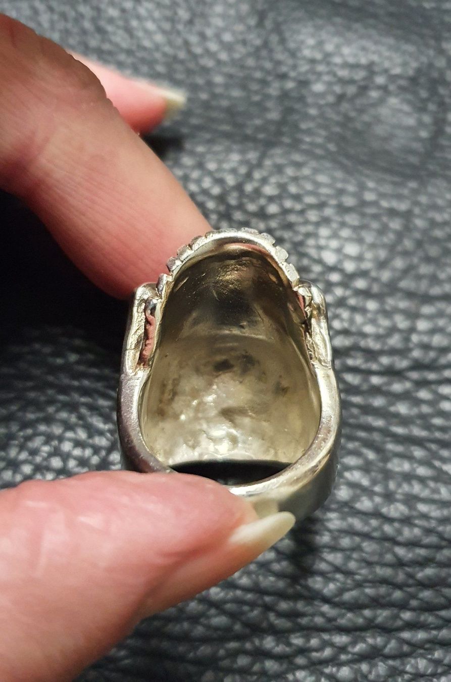 Anelli: Neu: Skull Ring Gr. 60 / Silber 925 – Nuovo (secondo la descrizione) da Muri AG venduto da Edlerweiss-Schwarz 6