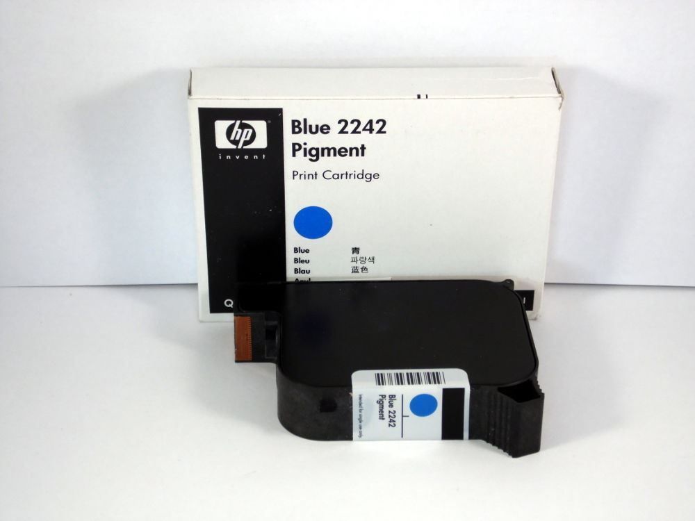 Hewlett Packard Druckerpatronen & Toner: HP 2242 Blue Pigment Tintenpatrone – Neu und originalverpackt aus Oensingen von CH-Techniker 1