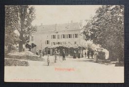 AK Hotel de Letoile PRÉVERENGES belebt um 1900