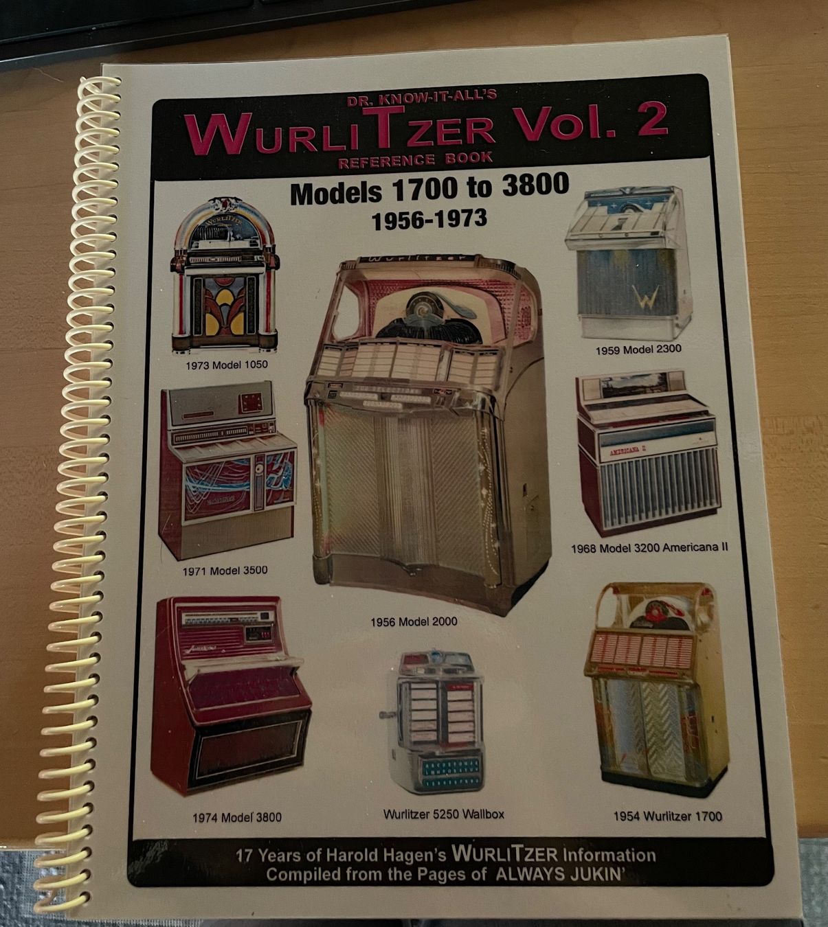 Wurlitzer Musiktruhen: WURLITZER Reference Book Vol. 2 Models 1700-3800 – Neu (gemäss Beschreibung) aus Adligenswil von Decor-Tech