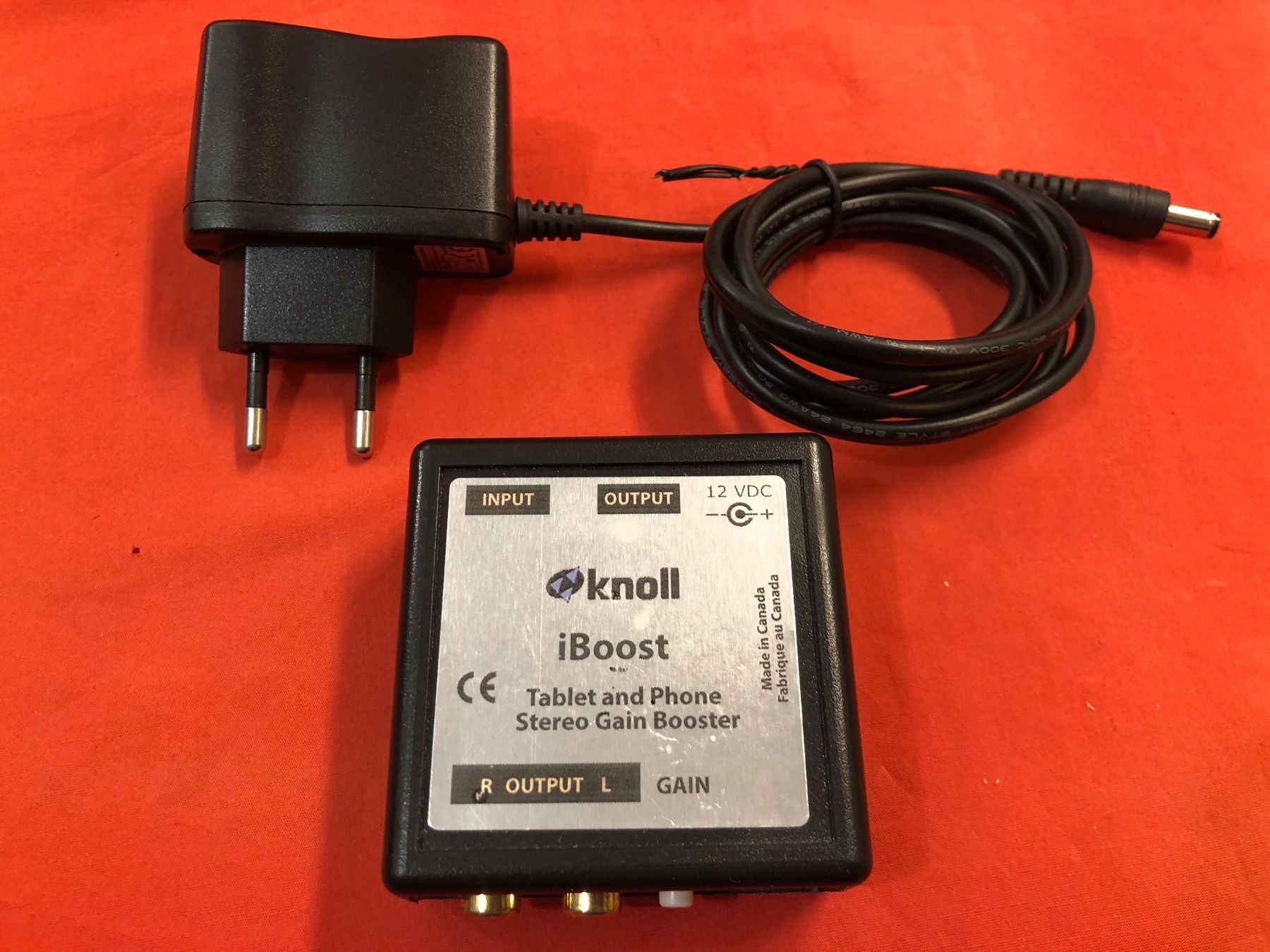 Amplificatori: Knoll iBoost, Tablet and iPhone Stereo Gain Booster – Usato da Neerach venduto da Arbimus