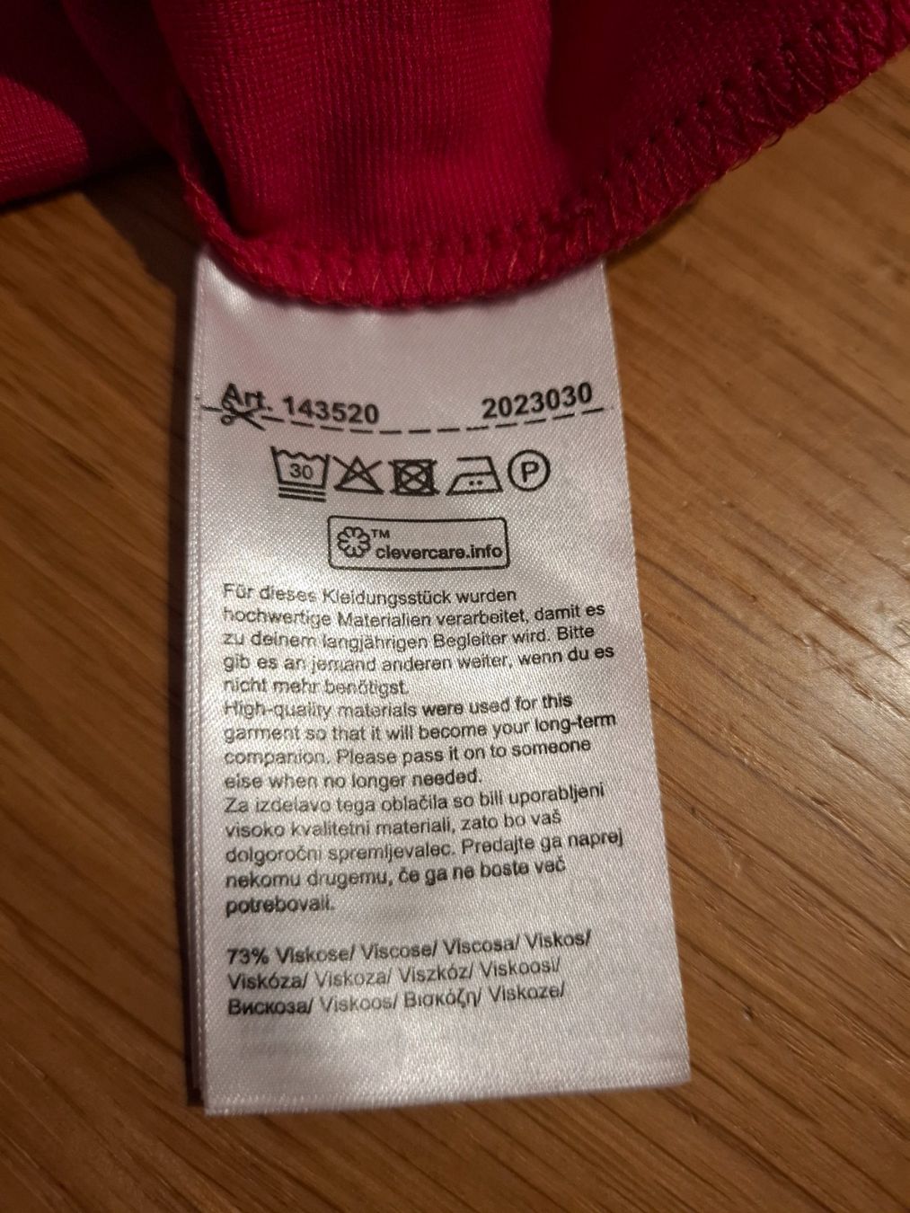 Kleider: StreetOne Kleid pink, Gr. 44 – Gebraucht aus Wolfhausen von ite_8vpp 3