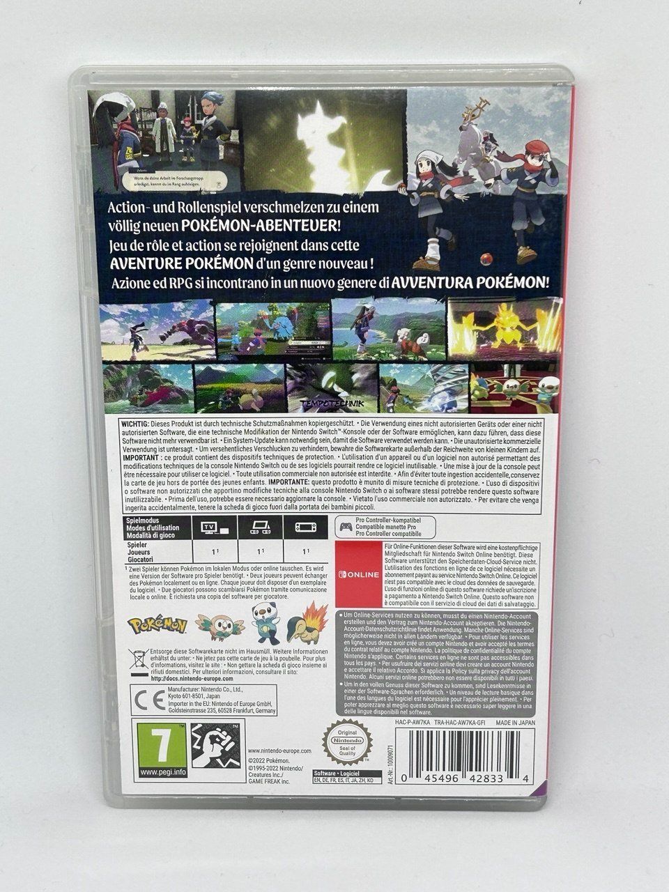 Pokémon Giochi: Pokémon Legenden: Arceus per Nintendo Switch – Usato da Giubiasco venduto da LorisVale 1