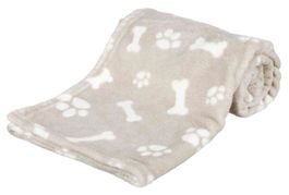 Kuschelige Hunde oder Katzen-Decke mit Pfotenmuster🐾NEU