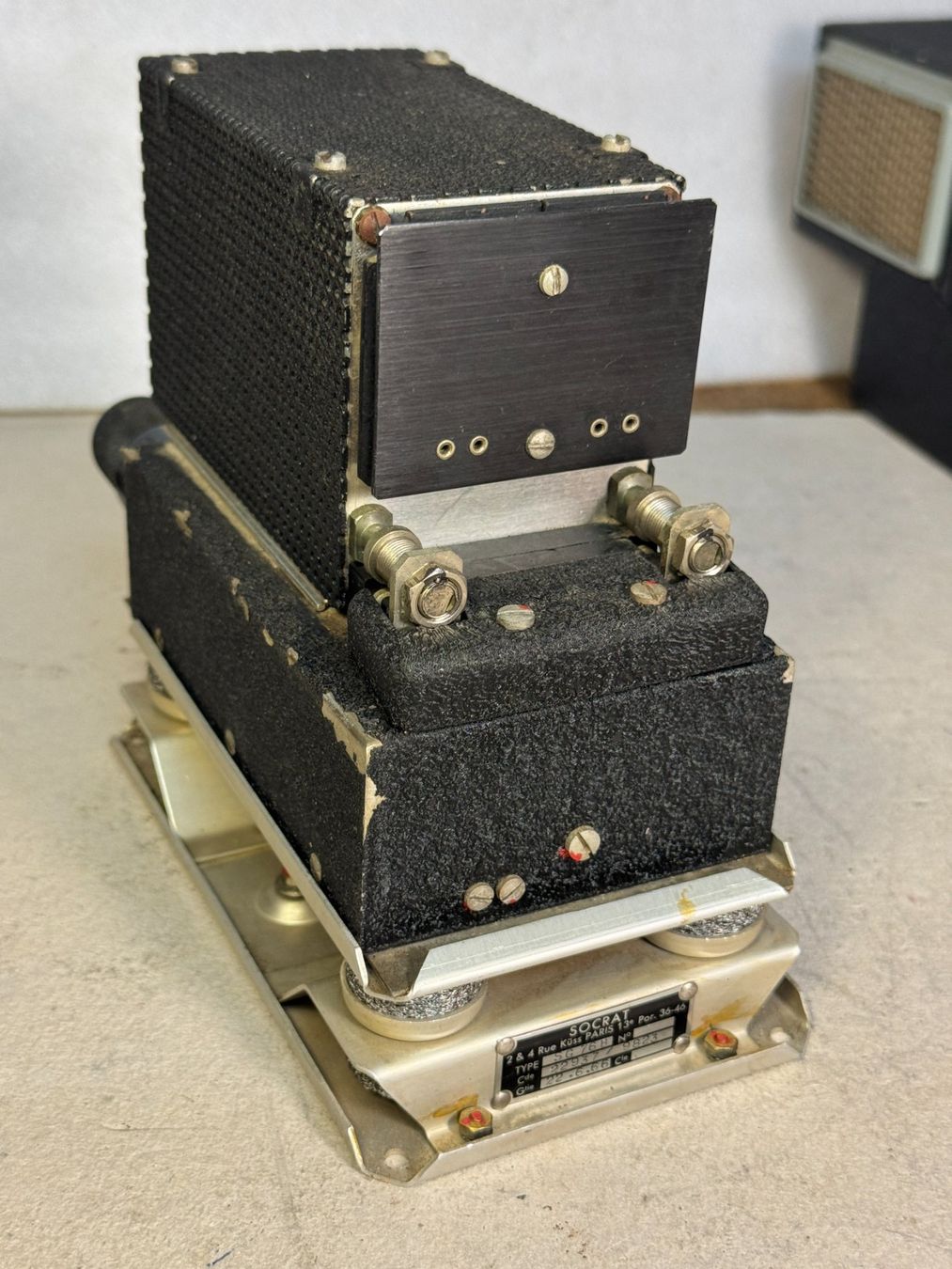 Technique de radiocom: Flugfunkgerät SE-027 – Défectueux à Ins par funkflieger 5