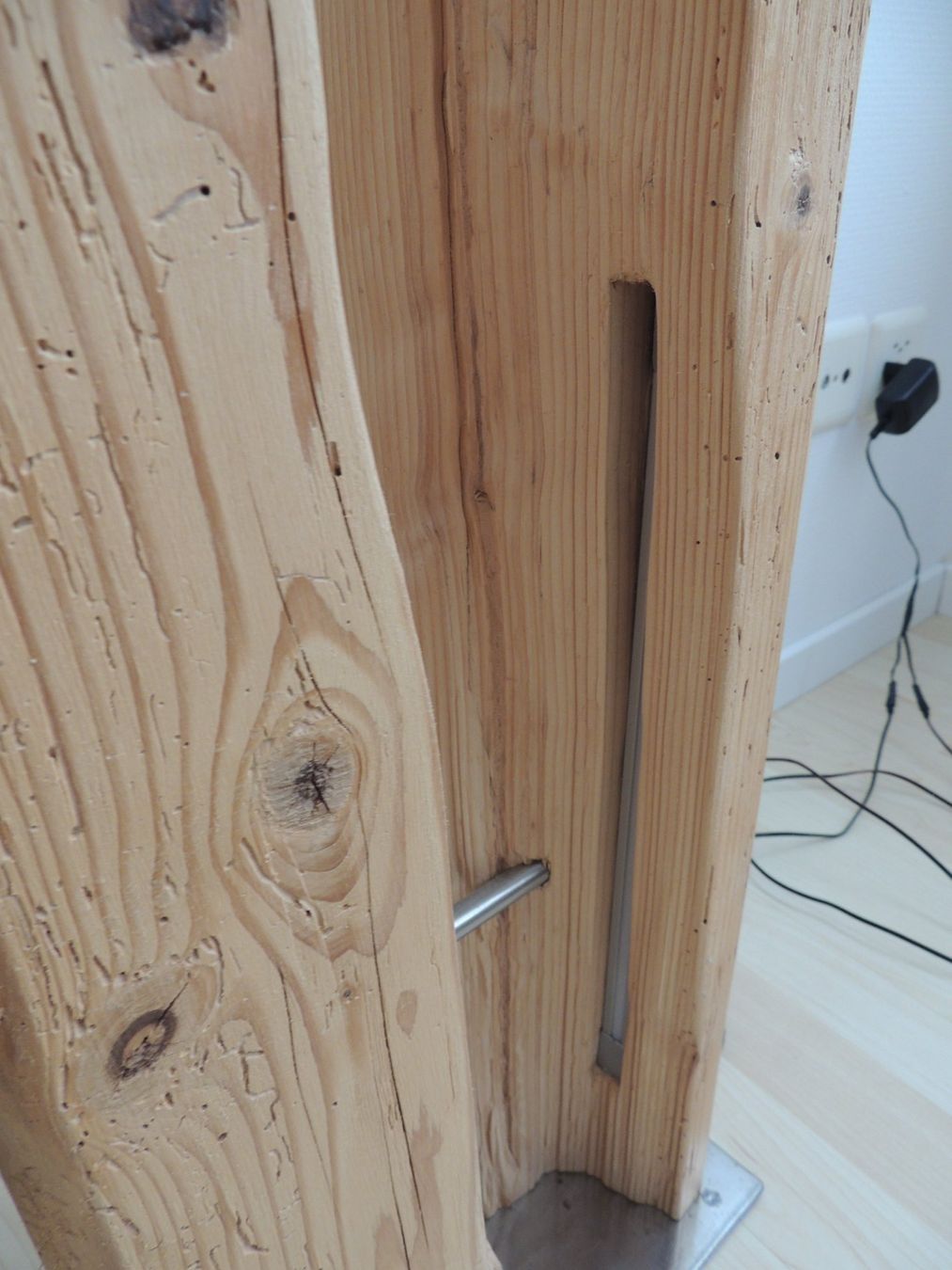 Lampade: Altholz Balken Lampe – Usato da Rickenbach b. Wil venduto da heinz5 3