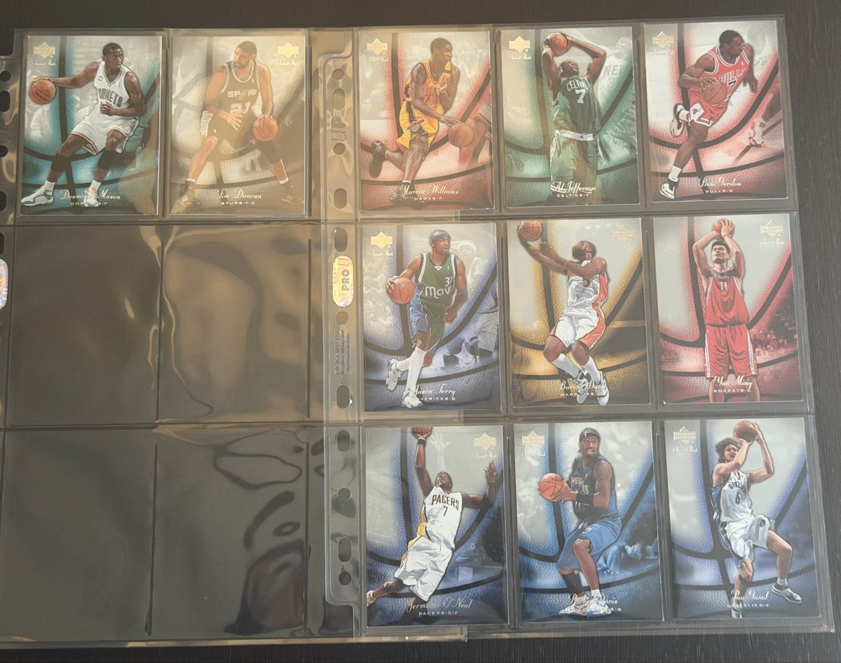 Cartoline: Carte da collezione basket NBA Upper Deck - NBA – Usato da S. Pietro venduto da fil_yhb9
