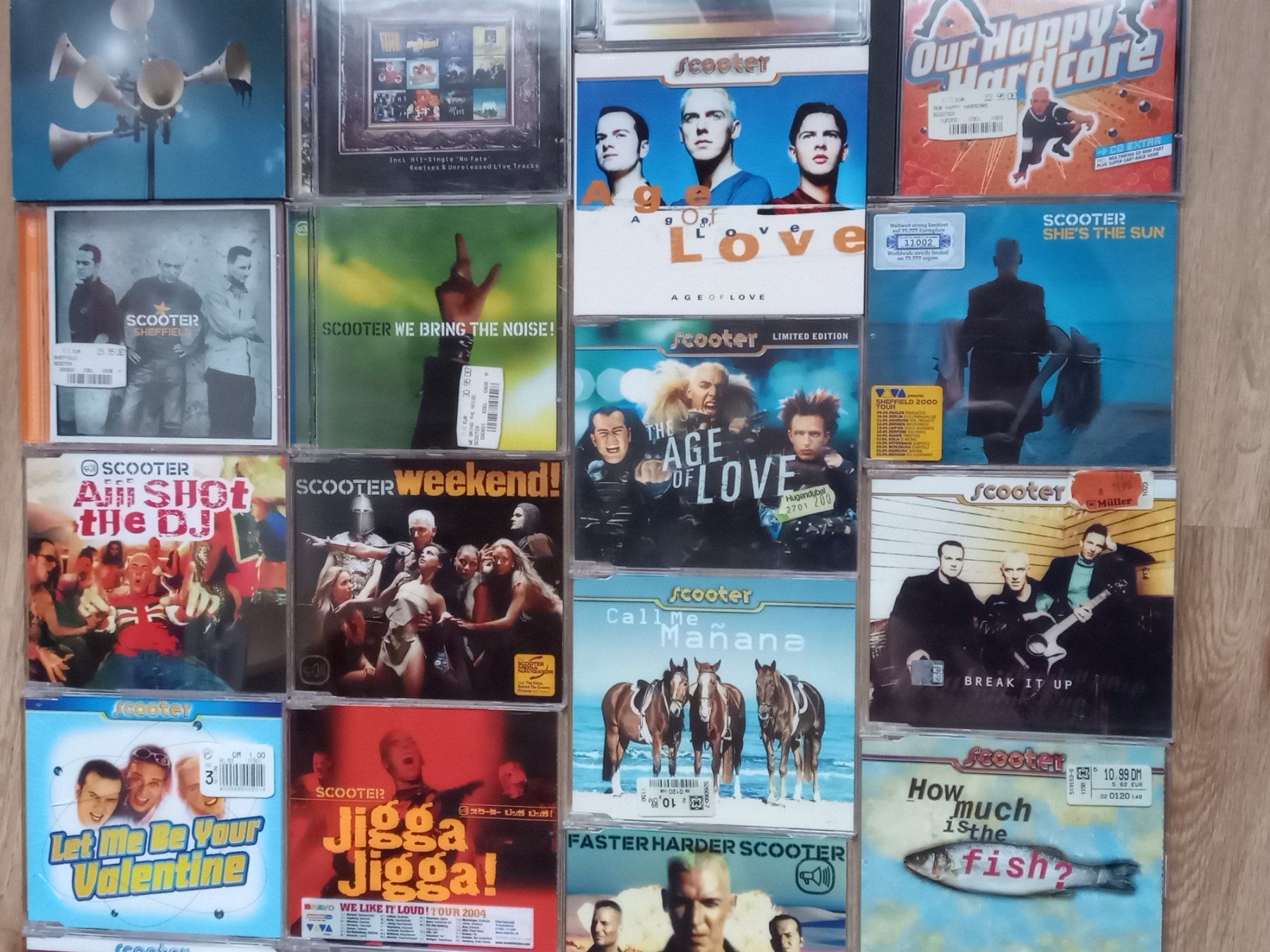 CD: SCOOTER - Sammlung - 24 CDs und 2 DVDs – Usato da Spiez venduto da egonolsen 2